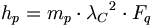 h_p=m_p\cdot {\lambda_C}^2\cdot F_q